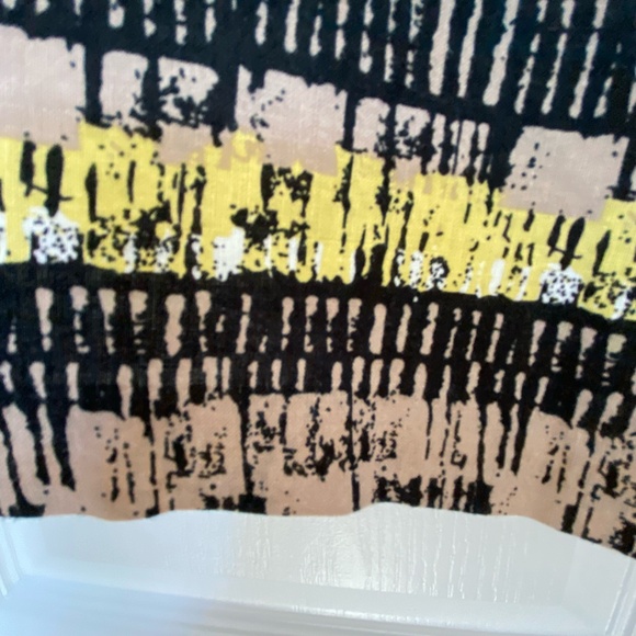 Studio Point Plus Colourful Linen Blend Mid Length Office Work  Skirt- Sz-18 - Picture 10 of 16